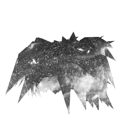 Grey Galaxy Scene Hair Roblox item render