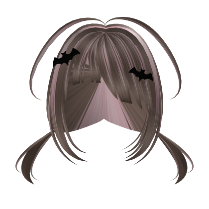 Ash Brown Halloween Pigtails