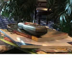 Pile of books and a remote control 😐😐