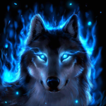 Flamingbluewolf