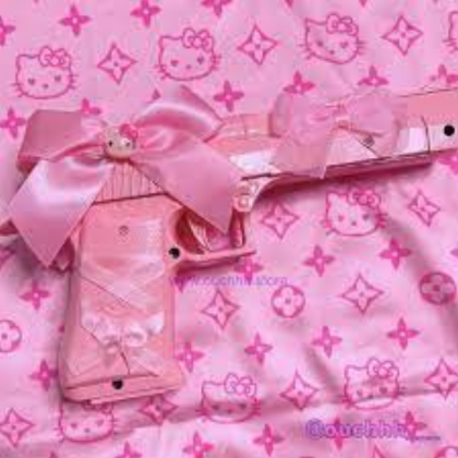Hello Kitty Gun Roblox decal