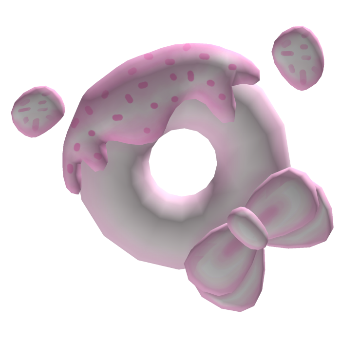 ‿‧˚ ♡  tweencore pink frosting donut