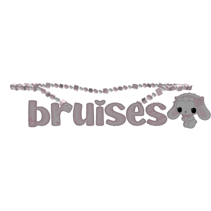 ୨ৎ ︵ bruises ღ ˚ .