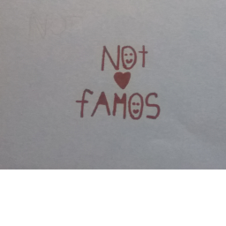 Not famous!