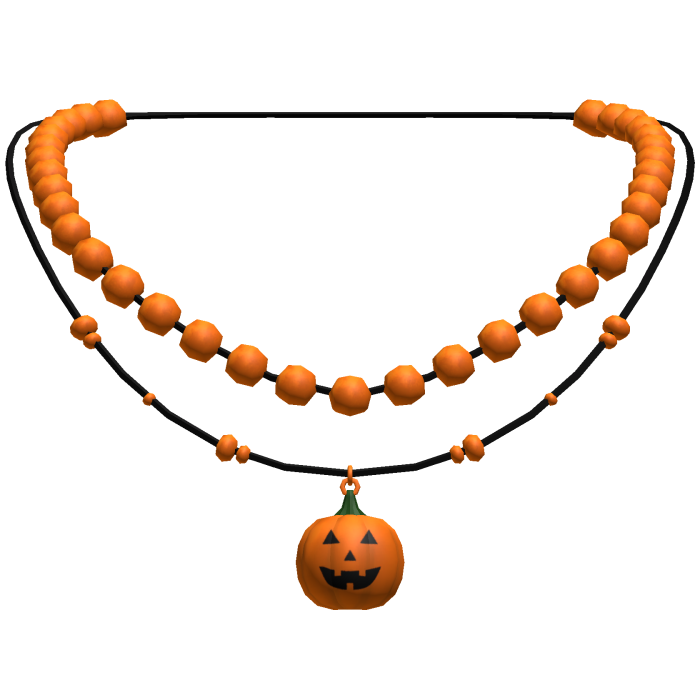 Y2K Halloween Pumpkin Necklace 🎃