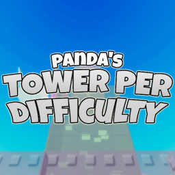 Panda's tower per difficulty chart obby