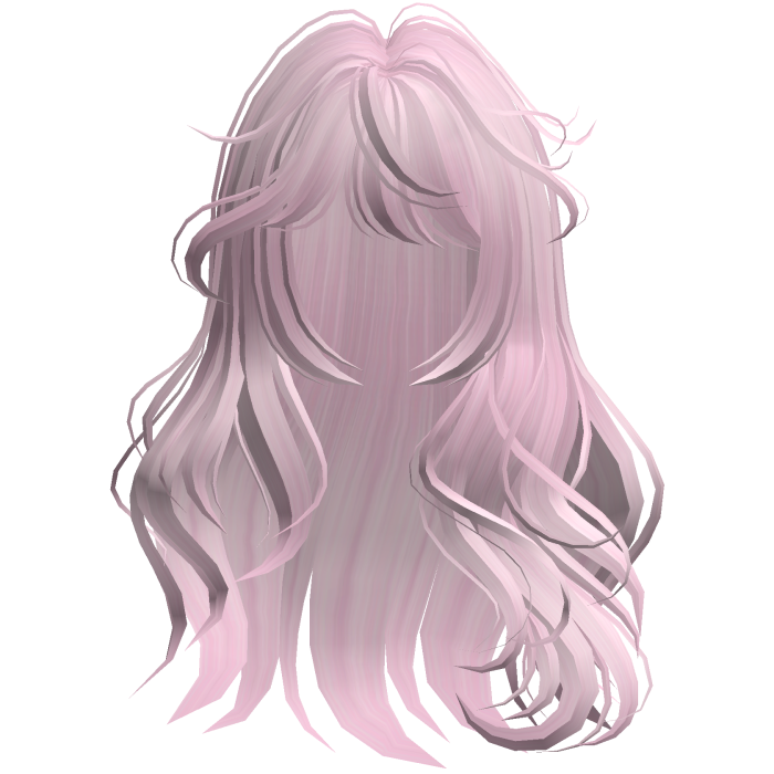 Pink Lush Wavy Anime Hair 