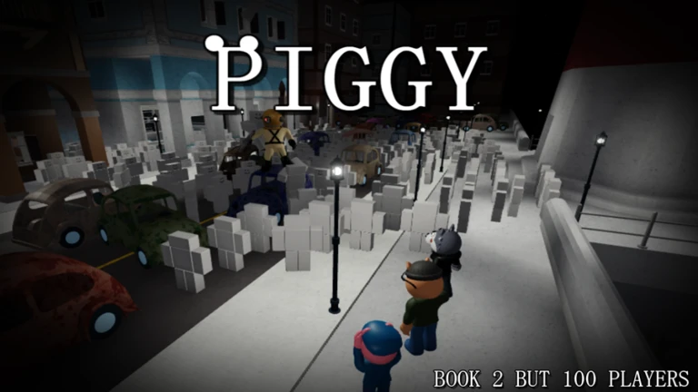 [ TRAPS] Piggy But It's 100 플레이어 - Roblox