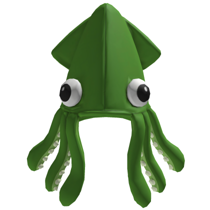green squid hat Roblox item