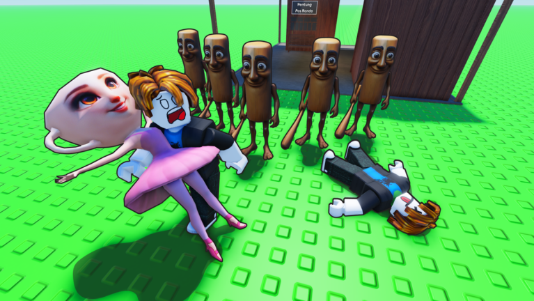 [❄️] Escape from TungTung's Tower 🧠 screenshot 3