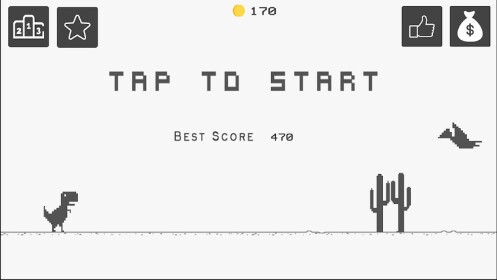 3D Trex game