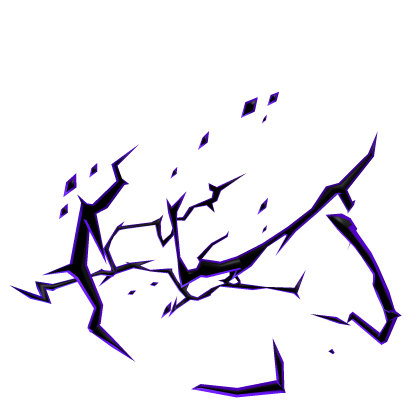 Purple Thunder Aura - Waist
