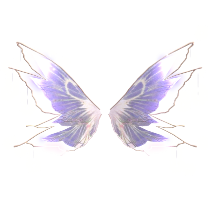 ❀ (EMISSIVE) purple whimsical glowing fairy wings