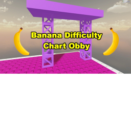 Banana's Difficulty Chart Obby