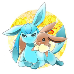 eevees and glaceons