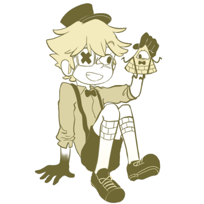 Chibi Bill Cipher Roblox decal
