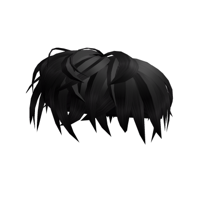 Messy Emo Boy Hair (White) Roblox item