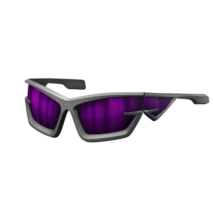 Purple Y2K Punk Glasses Roblox item