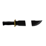 Survival Knife in Torso
