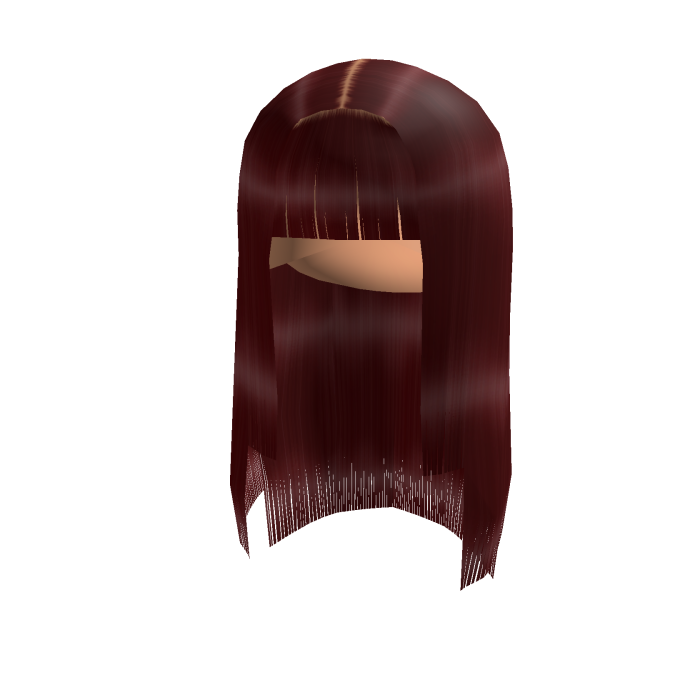 Red Bussdown Bangs
