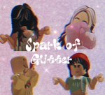 Spark of glitter