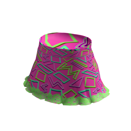 📼 90's Vibes Pink Skirt thumbnail
