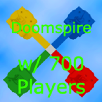 Doomspire Brickbattle with 700 Players