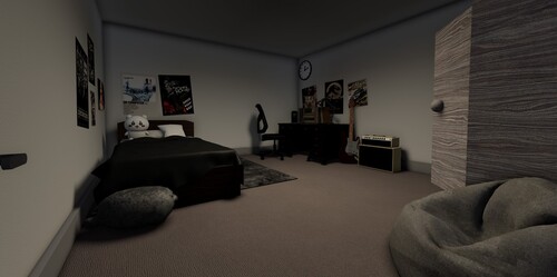 my room under the basement