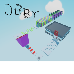 Obby To Mini McDonalds!