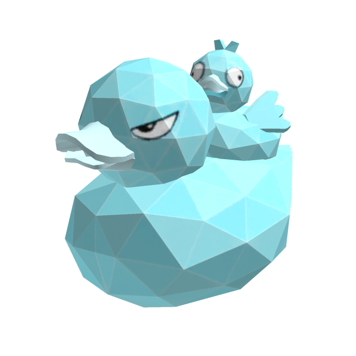 Classic Light Blue Duo Ducks Recolor (Addon)