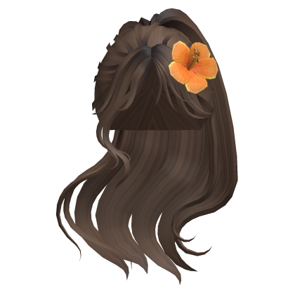 Ponytail Tropical Wavy Hair Roblox item