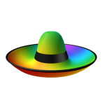 Rainbow Sombrero