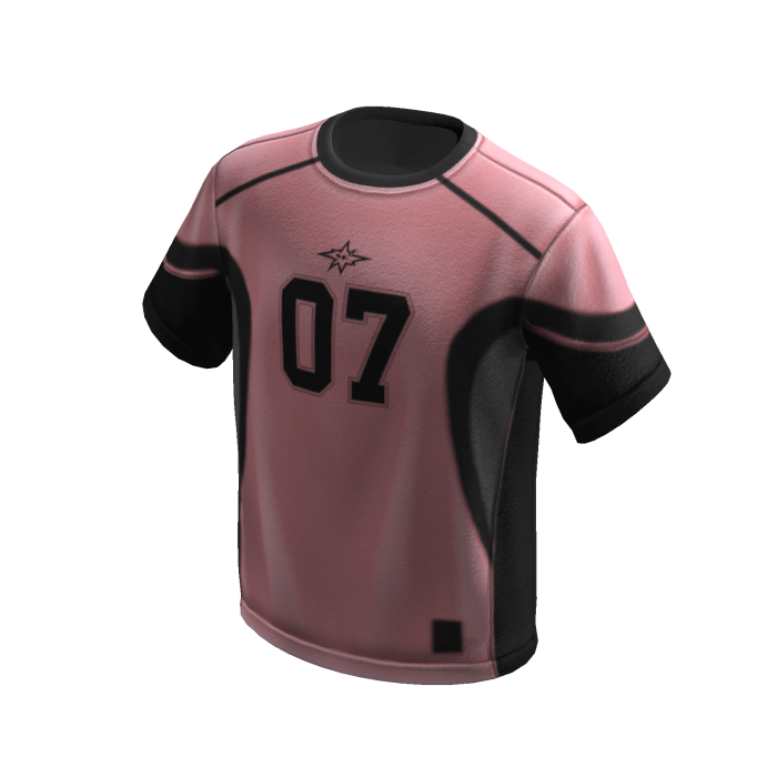 Y2K Streetwear 07 Soccer Jersey (Pink)