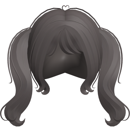 . ‿ ♡ dolly dear chocolate wavy pigtails Roblox item