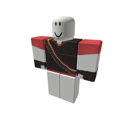 TF2 RED Heavy Top [RGB] - Roblox