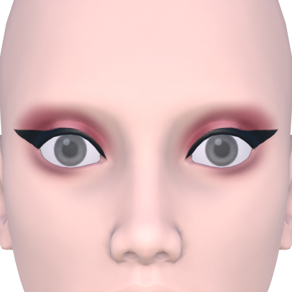 Soft Pink Smokey Eyeshadow with Winged Liner thumbnail