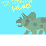 Triceratops Herd
