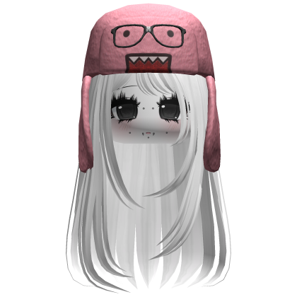 Domo Long Girl Hair White V5