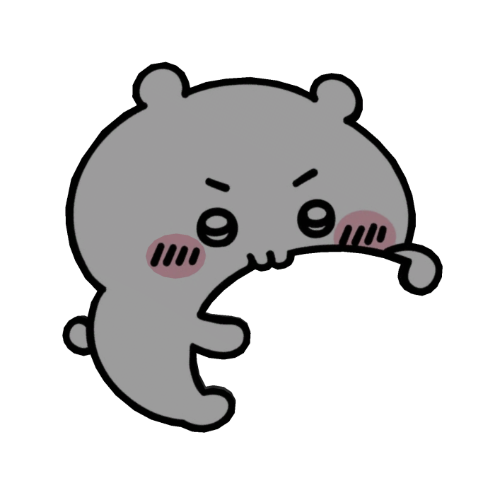 Chiikawa Biting [Right Shoulder]