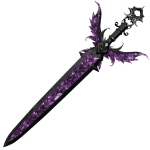 Amethyst Whispery Sword