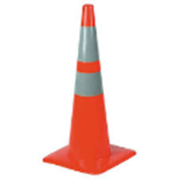 A traffic cone