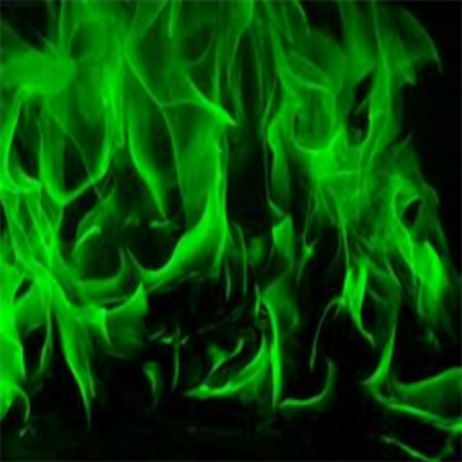 green fire Roblox decal