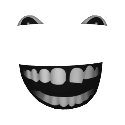 Hehehe Scary Smiling Face | Roblox Item - Rolimon's