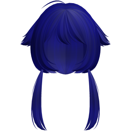 blue alternative jellyfish vkei hair