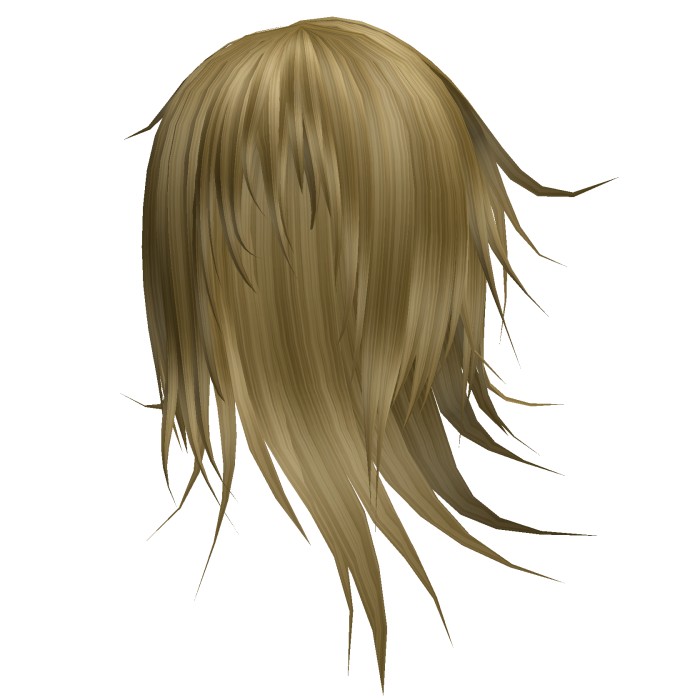 Gold Blonde Emo Vkei Windy Long Model Hair 74. 