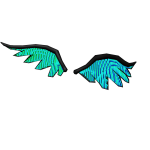 Rainbow Wings of Light