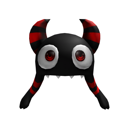 Monster Buddy Black Red