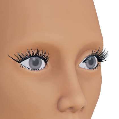 Thick Dramatic Eyelashes - Black