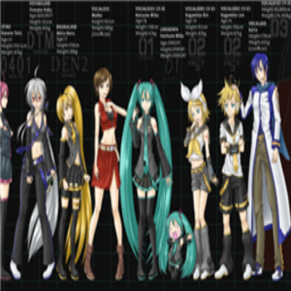 Vocaloid Poster 2 Roblox decal