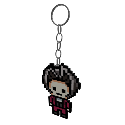 Adjustable Edgeworth pixel keychain
